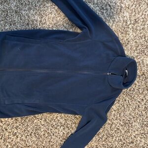 Lands' End Dark Blue Fleece Jacket